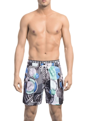 Bikkembergs Multicolor Polyester Swimwear - XL