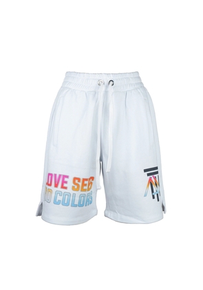 Diego Venturino White Cotton Short - XS