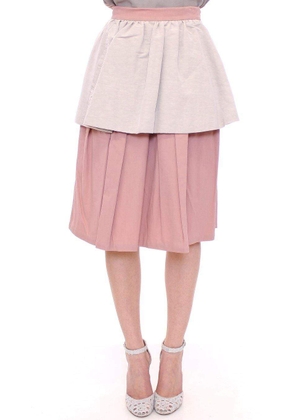 Comeforbreakfast   Knee-Length Pleated Skirt - S