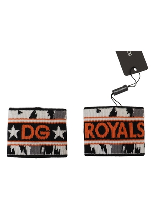 Dolce & Gabbana Orange and gray Two Piece Set DG Royal Wristband