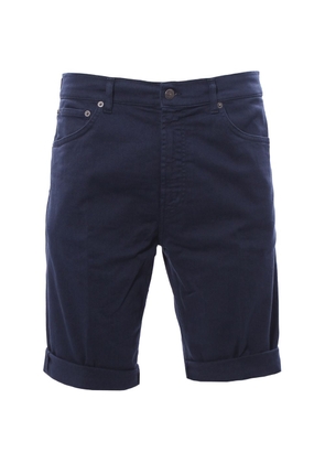 Dondup Blue Cotton Short - W32