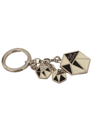 GF Ferre  Ring Metal Steel Branded Logo Keyring Keychain