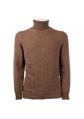 Emilio Romanelli Brown Cashmere Sweater - M