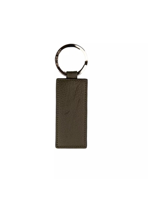 Neil Barrett Green Leather Keychain