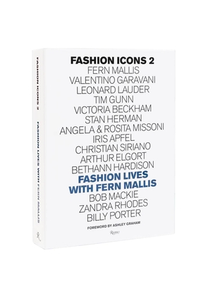 New mags fashion icons 2: fashion lives with fern mallis - OS White