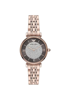 Emporio Armani Bronze Steel Quartz Watch