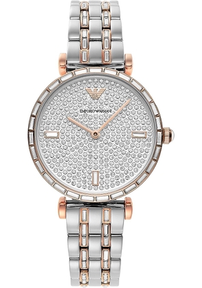 Emporio Ari Silver Steel Quartz Watch