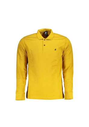 U.S. Grand Polo Classic Yellow Cotton Polo with Embroidery - XXL