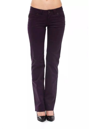 Ungaro Fever Purple Cotton Jeans & Pant - W30