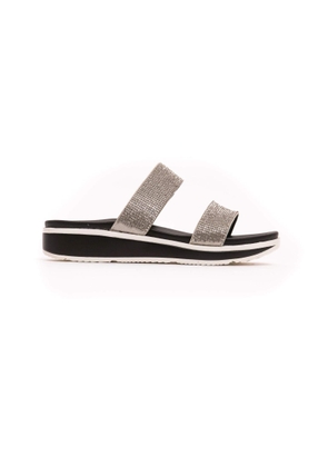 Péché Originel Silver Polyurethane Sandal - EU36/US6