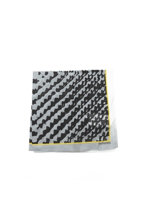 Trussardi Gray Cotton Scarf