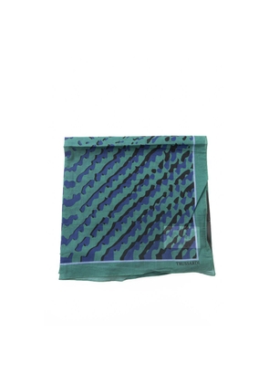 Trussardi Green Cotton Scarf