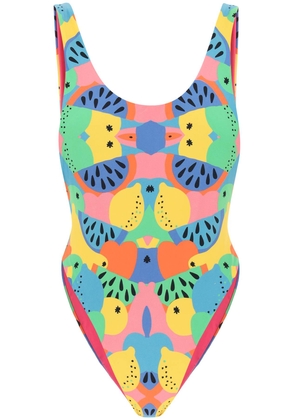 Reina olga funky one-piece swimsuit - 2 Multicolor