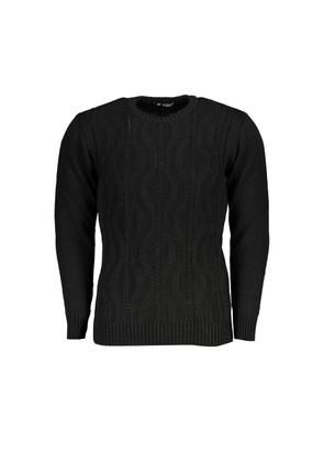 U.S. Grand Polo Black Fabric Sweater - M