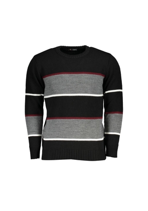 U.s. Grand Polo Black Fabric Sweater - M