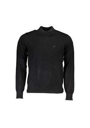 U.s. Grand Polo Black Nylon Sweater - XXL