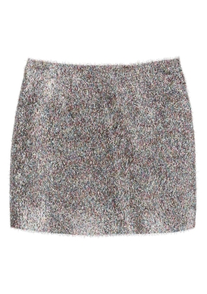 Blaze milano lurex mini skirt - 1 Metallico