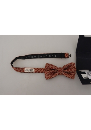 Scotch & Soda Multicolor Silk Adjustable Neck Papillon  Bow Tie