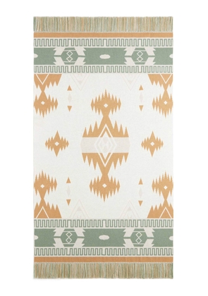 Alanui icon blanket - OS Beige