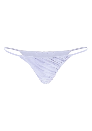 Isa boulder flah bikini briefs - L Purple