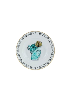 Ginori 1735 il viaggio di nettuno soup plate - OS White