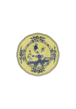 Ginori 1735 oriente italiano dessert plate - OS Yellow