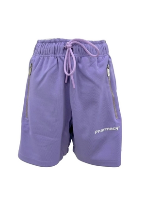 Pharmacy Industry Purple Polyester Short - S