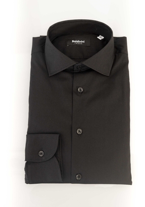 Baldinini Trend Black Cotton Shirt - XS