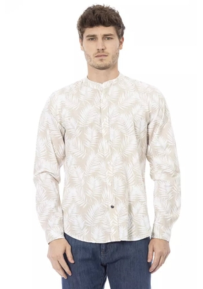 Baldinini trend Beige Cotton Shirt - S