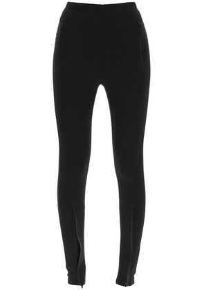 Wardrobe.nyc leggins with zip cuffs - L Black