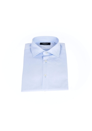 Baldinini Trend Light-blue Cotton Shirt - L