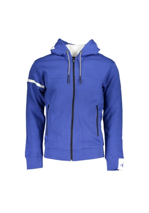 U.S. Grand Polo Classic Blue Hooded Fleece Sweatshirt - M