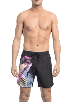 Bikkembergs Black Polyester Swimwear - S