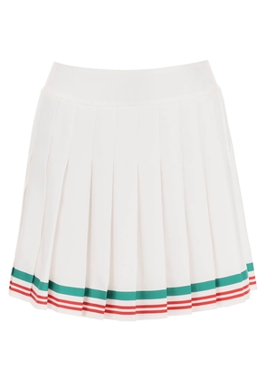 Casablanca casaway tennis mini skirt - 34 White