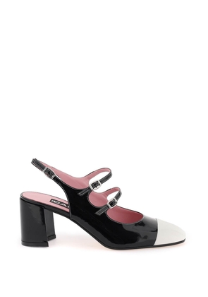 Carel patent leather slingback mary jane - 39 Black