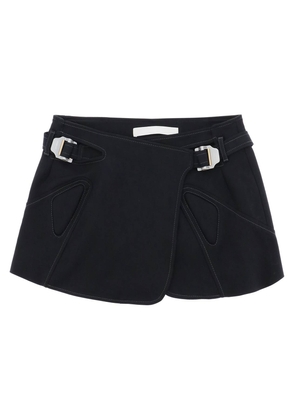 Dion lee wrap miniskirt - 8 Black