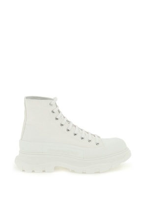 Alexander Mcqueen tread slick boots - 40 White