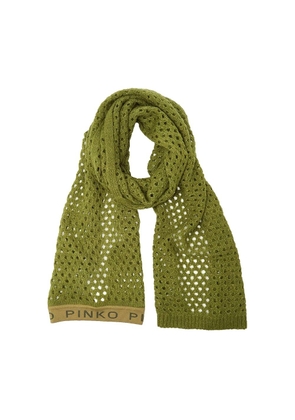 Green Acrylic Scarf