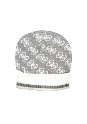 Guess Jeans Gray Polyester Hats & Cap