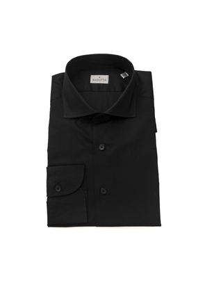 Bagutta Black Cotton Shirt - XS