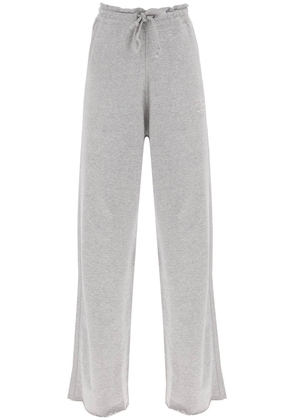 Ganni wide leg joggers - M Grey