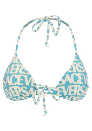 Versace versace allover bikini top - 1 Blue