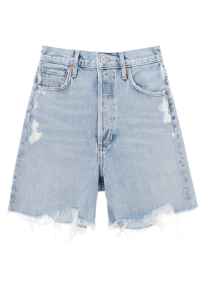 Agolde stella denim shorts - 24 Blue