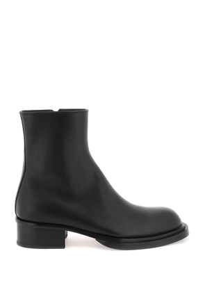 Alexander mcqueen cuban stack ankle boots - 40 Black