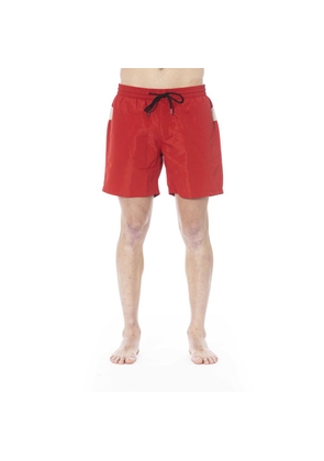 Iceberg Red Polyester Swimwear - S