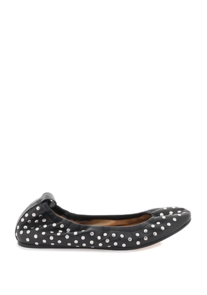 Isabel marant ballerine belna in pelle con borchie - 36 Black