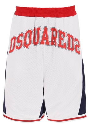 Dsquared2 color-block sweatshorts - L White