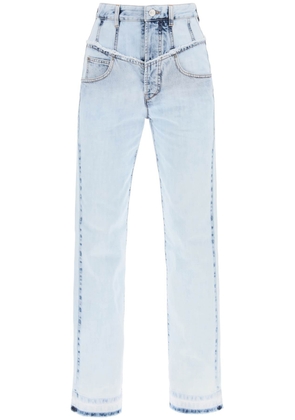 Isabel marant noemie straight leg jeans - 34 Blue