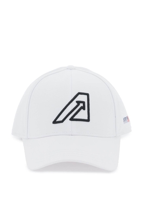 Autry baseball cap with embroidered logo - OS White