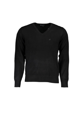 Black Nylon Sweater - M